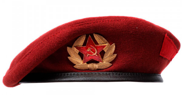 ロシアソビエト栗色ベレー帽軍隊夏spetsnaz帽子